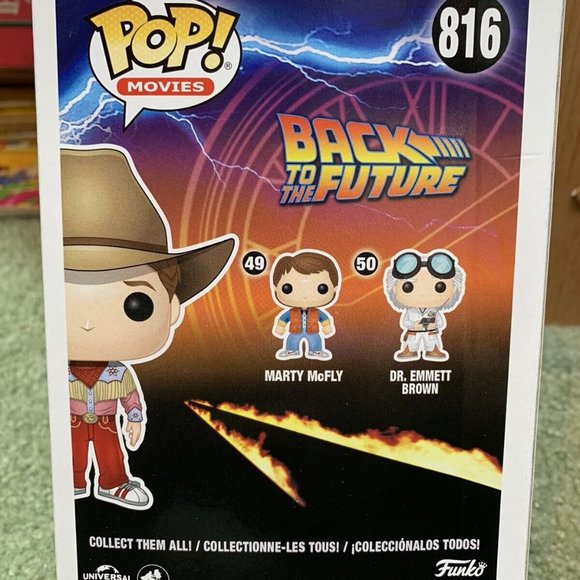 FUNKO POP! #816 Back To The Future “Marty” Vinyl Figure 2019 Hot Topic Exclusive - Picture 3 of 3